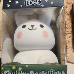 BNIB iEdge Squishy Bunny Desk/nightlight